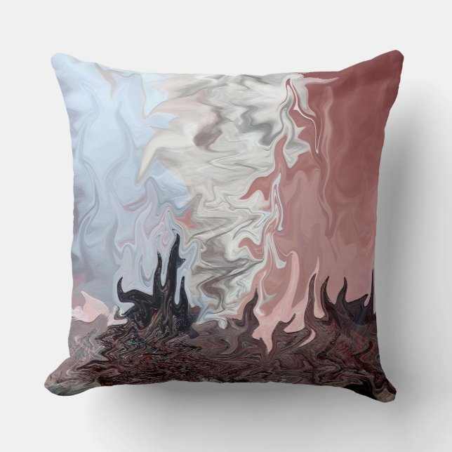 Coussin La tempête du voyage..... (Recto)
