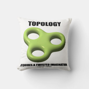 Coussin La topologie exige un tore tordu d'imagination