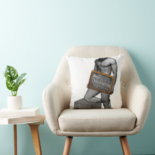 Coussin La tradition de Thanksgiving de SlipperyJoe's homm