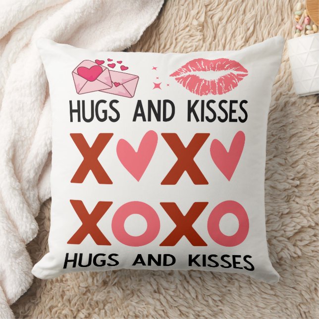 Coussin La typographie de la Saint Valentin (Couverture)