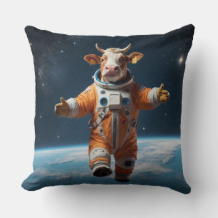 Coussin La vache dans l'espace