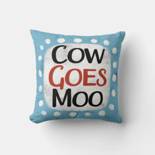 Coussin La vache Va Lancer L'Oreiller Lune