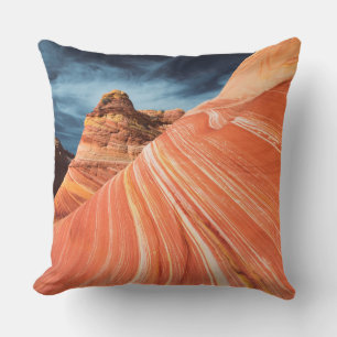 Coussin La vague, falaises vermillon, Arizona
