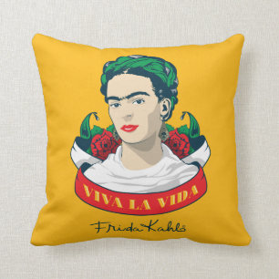 Coussin La Vida de vivats de Frida Kahlo  