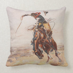 Coussin La vie de cowboy de PIÈCE EN T