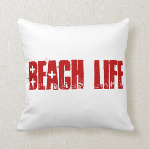 Coussin La vie de plage