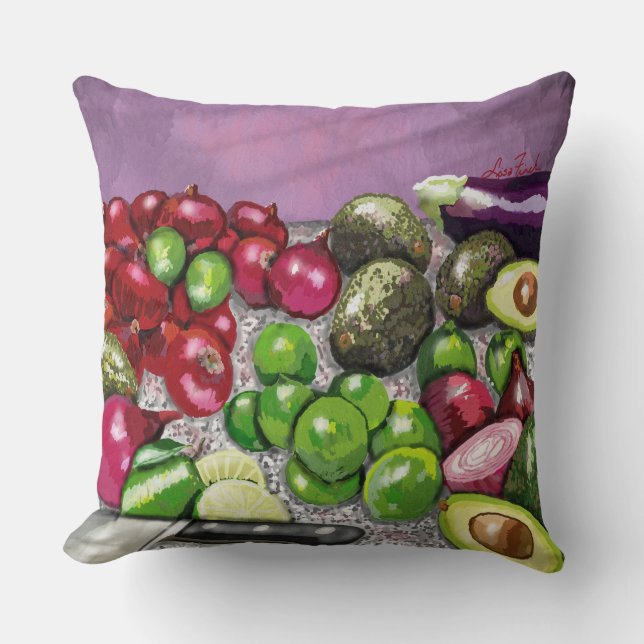 Coussin La vie morte du chef (Recto)