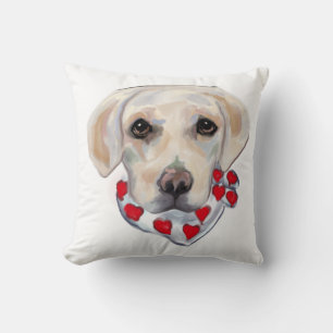 COUSSIN LABRADOR RETRIEVER BLANC