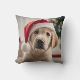 Coussin Labrador Retriever Christmas