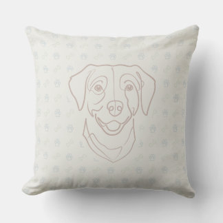 Coussin Labrador Retriever. Édition Bonheur !