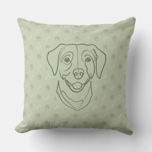 Coussin Labrador Retriever. Édition Bonheur !