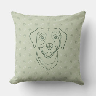 Coussin Labrador Retriever. Édition Bonheur !