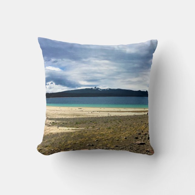 Coussin Lac Crescent à la baie Simax, Oregon (Recto)