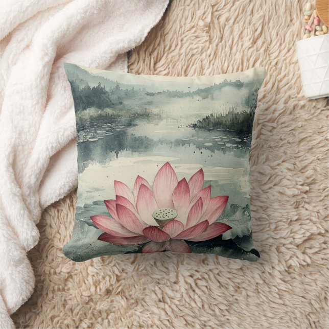 Coussin Lac de lotus au clair de lune (9) (Couverture)
