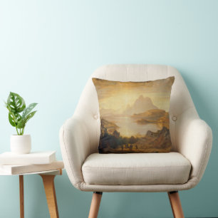 Coussin Lac de Lugano – Albert Zimmermann