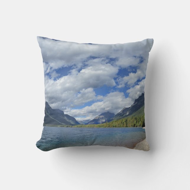 Coussin Lac McDonald - Parc national des Glaciers (Recto)