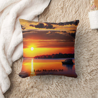 Coussin Lac Mendota, WI,