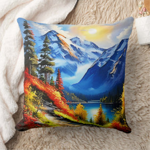 Coussin Lac Mountain : Vue Pittoresque