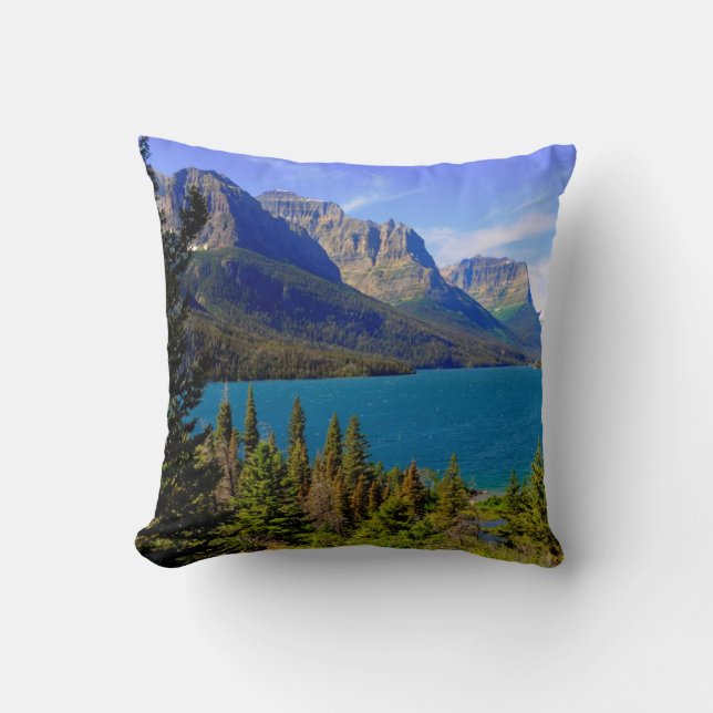 Coussin Lac st. Mary, parc national de glacier, Montana (Recto)
