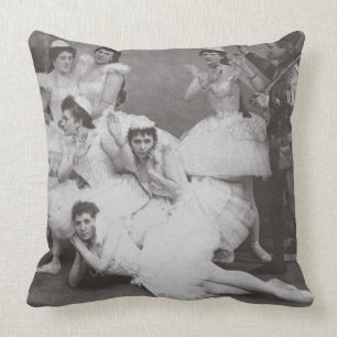 Coussin Lac swan, théâtre de Mariinsky, 1895 (photo de