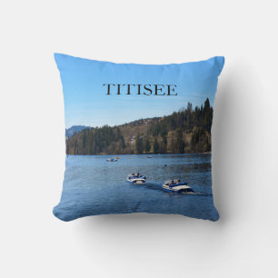 Coussin Lac Titisee dans la Forêt Noire
