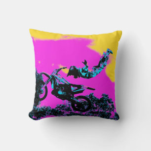 Coussin Lâcher prise - Cascade de motocross freestyle