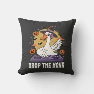 Coussin Lâchez le cri Halloween DJ Oie