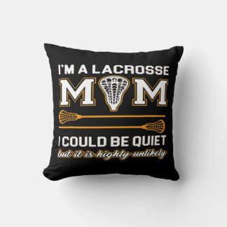 Coussin Lacrosse Mom   Lacrosse Gifts