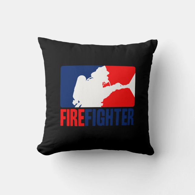 Coussin L'action des pompiers (Recto)