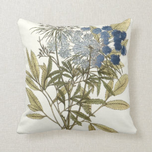 Coussin Lacy Feuilles - Fleurs et verdure