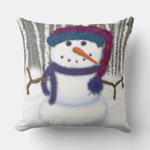 Coussin L'adorable Puffy Le Snowman