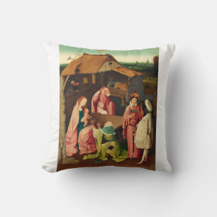 Coussin L'Adoration des mages par Jérôme Bosch