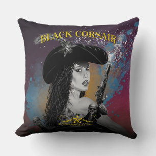 Coussin Lady Black Corsair