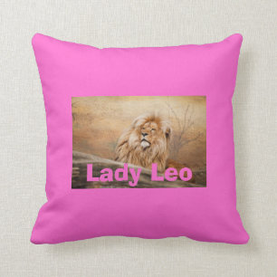 Coussin Lady Leo Lion