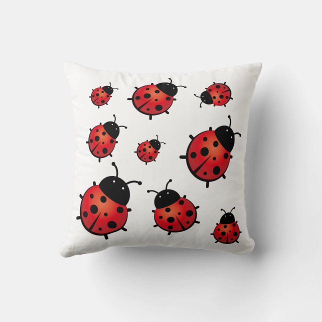 Coussin Ladybird (Verso)