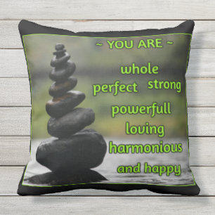 Coussin L'affirmation parfaite
