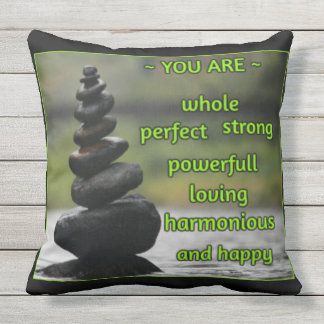 Coussin L'affirmation parfaite