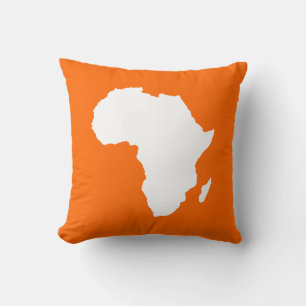Coussin L'Afrique Audacieuse de la Tangerine