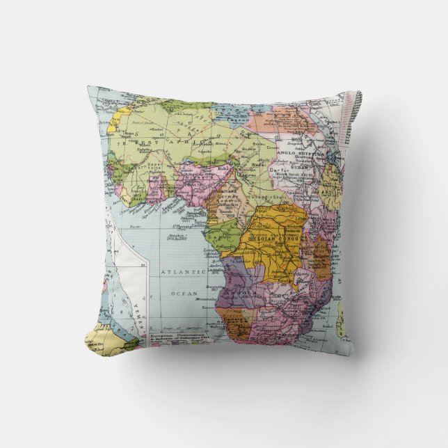 COUSSIN L'AFRIQUE DIVISÉE, 1914 (Recto)