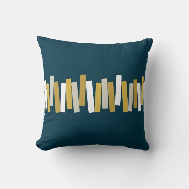 Coussin L'Âge Atomique Au Milieu Du Siècle Funky Rectangue (Recto)