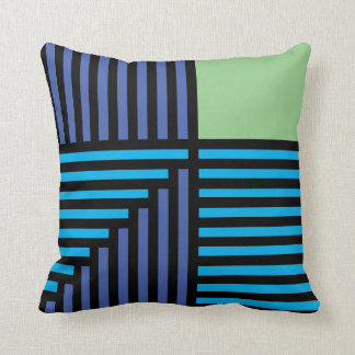 Coussin "L'âge du jazz et l'herbe verte"