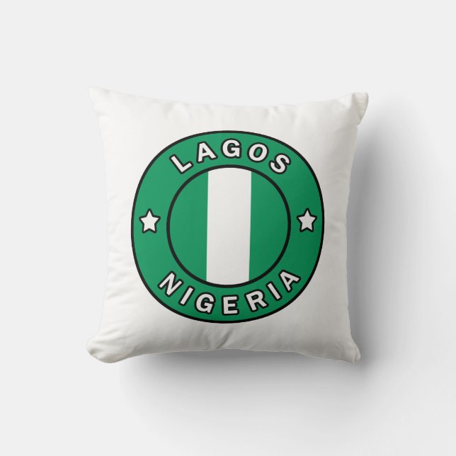 Coussin Lagos Nigeria (Recto)