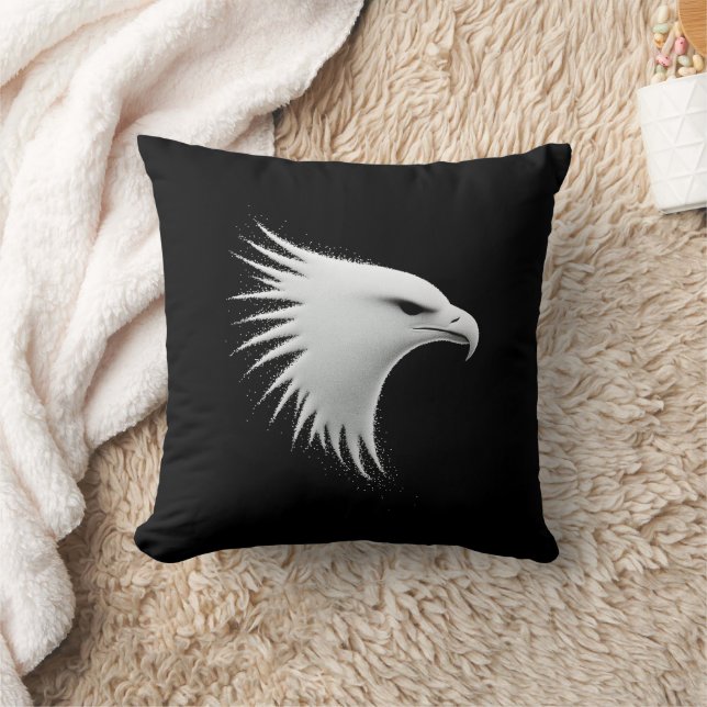 Coussin L'aigle - Art Mur Abstrait (Couverture)