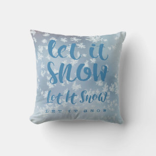 Coussin Laisse-Le Neiger, Laisse-Le Neiger, Laisse-Le Neig