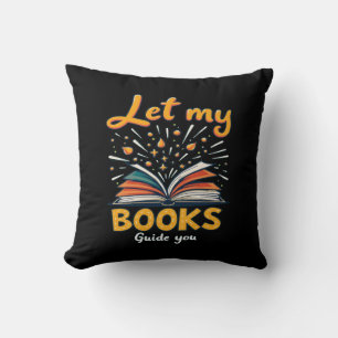 Coussin Laisser Mes Livres Vous Guider - Inspirant Concept