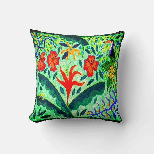 Coussin Laissons-le tourner l'oreiller (Recto)