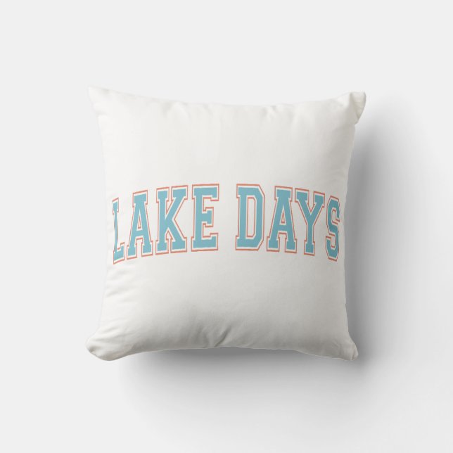 Coussin Lake Days (Recto)
