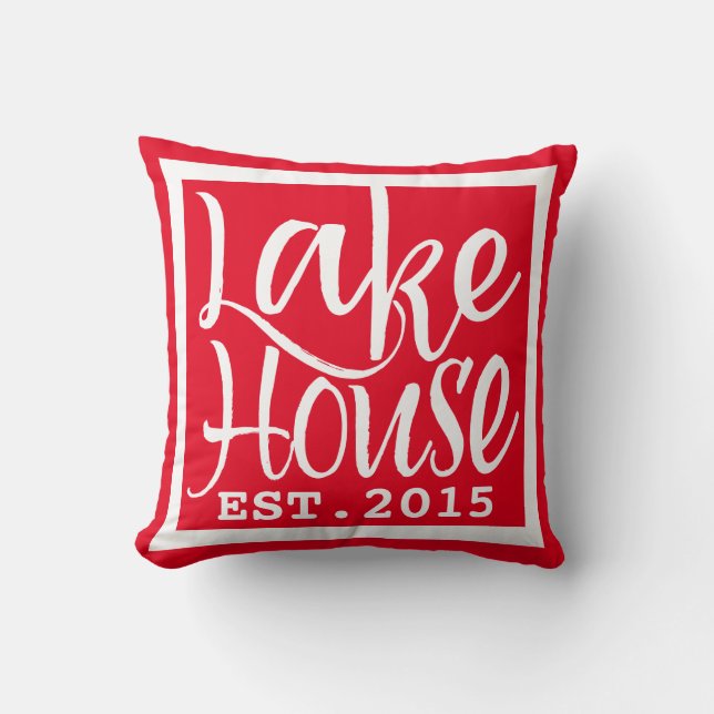Coussin Lake House (Recto)