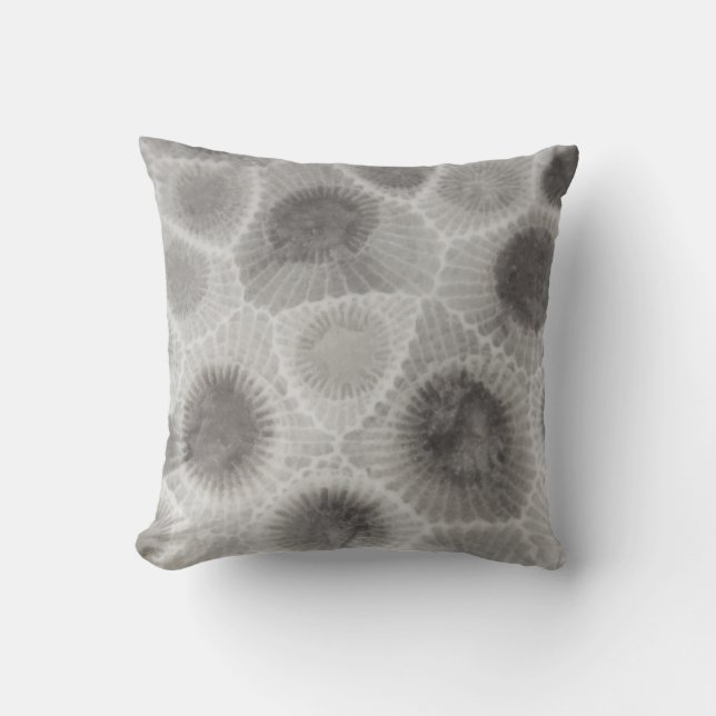 Coussin Lake House Decor Michigan Petoskey Stone (Recto)