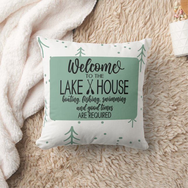 Coussin Lake House Thématique (Couverture)